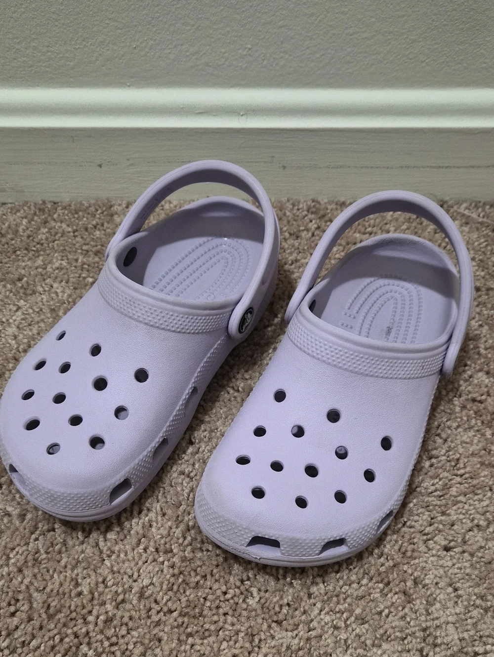 CROCS Kids Light Lavender Classic Clog